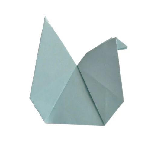 Origami chicken