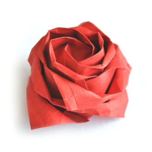 Origami rose