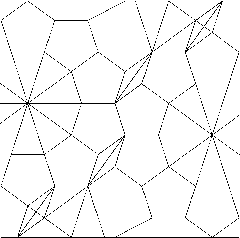 Origami Dodekaeder aus einem Papier CP (Crease Pattern)